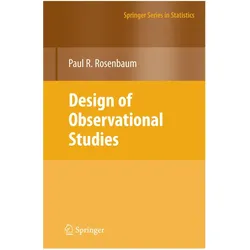 Design of Observational Studies, Fachbücher von Paul R. Rosenbaum