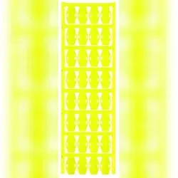 Weidmüller Weidm?ller 1852460000 SFX 9/24 NE GE V2 Leitermarkierer Montage-Art: Kabelbinder Beschriftungsfl?che