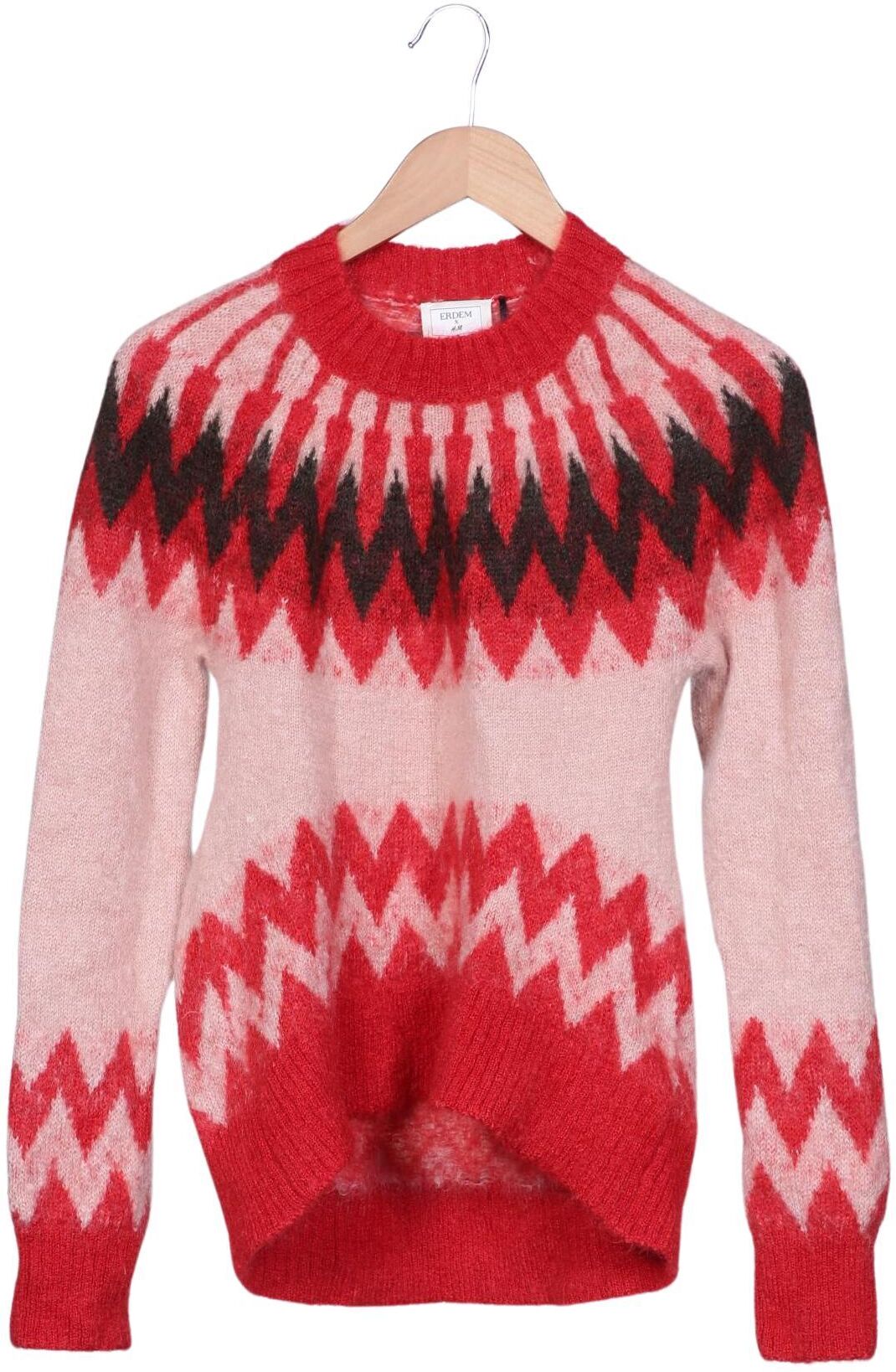 Erdem x H&M Damen Pullover, Mehrfarbig, Gr. XS, Mohair / Synthetik / Elasthan - Second Hand