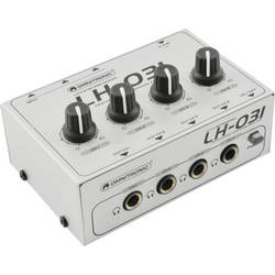 Omnitronic LH-031 Kopfhörerverstärker Silber 10355031