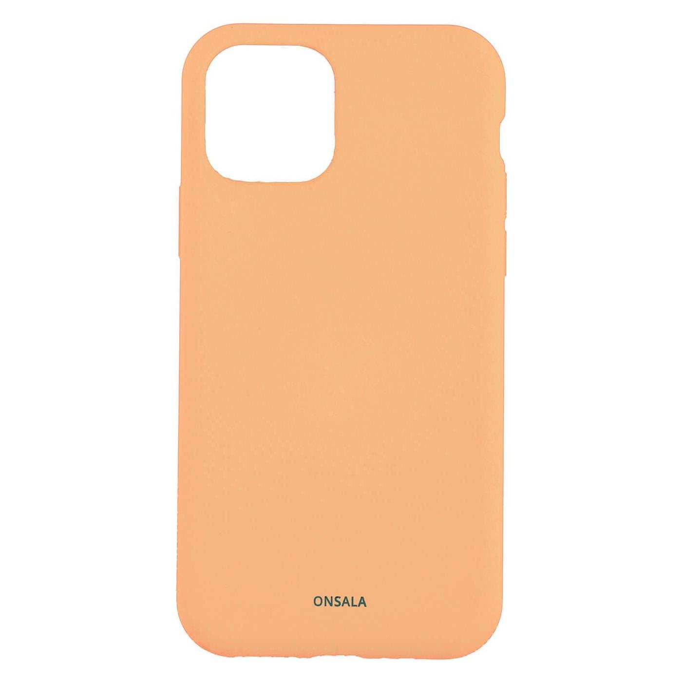 Onsala Backcover Sil Touch iPhone 11/XR Aprikose (Apple iPhone 11) (664229)