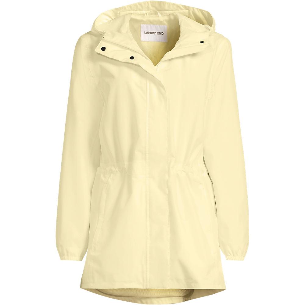 Wasserdichte Regenjacke SQUALL mit Packfach für Damen in Plus-Größe, Damen, size: plus, Orange, Polyester, by Lands' End