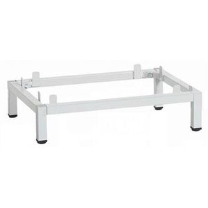 Lüllmann Fußgestell 565500, für Planschrank DIN A1, 113 x 15 x 83cm, lichtgrau