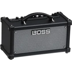 BOSS (Electronics) D-CUBE LX Gitarrenverstärker (Gitarre, 10 W), Instrumentenverstärker, Schwarz