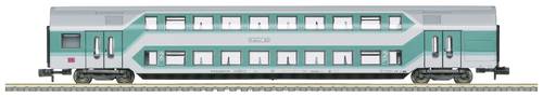 MiniTrix 18418 N Doppelstockwagen DBz 750, 2. Klasse der DB AG