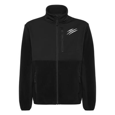Yoga-Sweatjacke PLEIN SPORT "Sweatjacke", Herren, Gr. S, schwarz (02, schwarz), Obermaterial: 100% Polyester, Sweatjacken