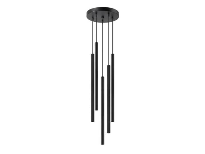 Sollux Pastelo Plafonnier suspendu cluster moderne noir 5x G9