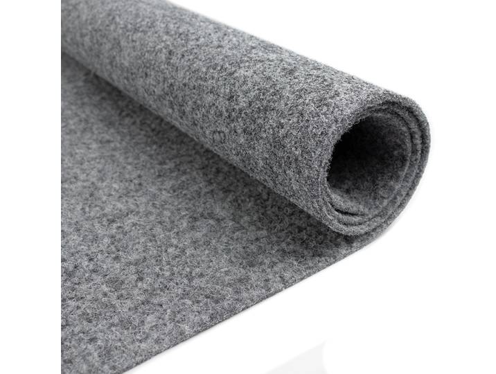 Teppichboden Nadelfilz REWIND, Gesamthöhe 5 mm, Made in Belgium , grau, B:200cm L:600cm, Polypropylen, PRIMAFLOR-IDEEN IN TEXTIL, Teppiche, Teppichboden, Breite 200 cm, Uni Farben, robust & strapazierfähig