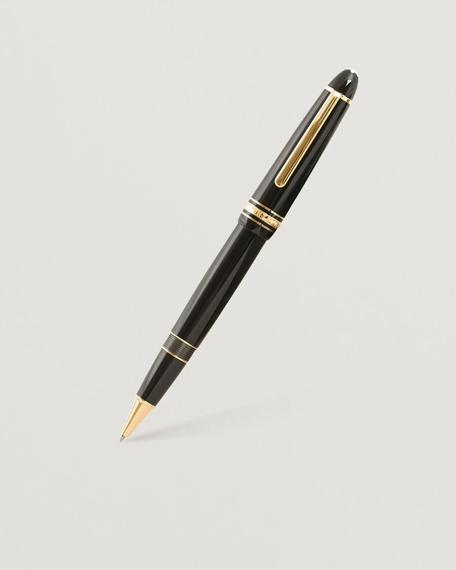 Montblanc 162 Meisterstück Rollerball LeGrand Pen Black/Yellow Gold men One size Sort