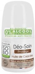 Léa Nature SO BIO étic Déo-Soin Huile 24H Huile de Coco Roll-On Biologique 50 ML - Flacon-Bille 50 ml