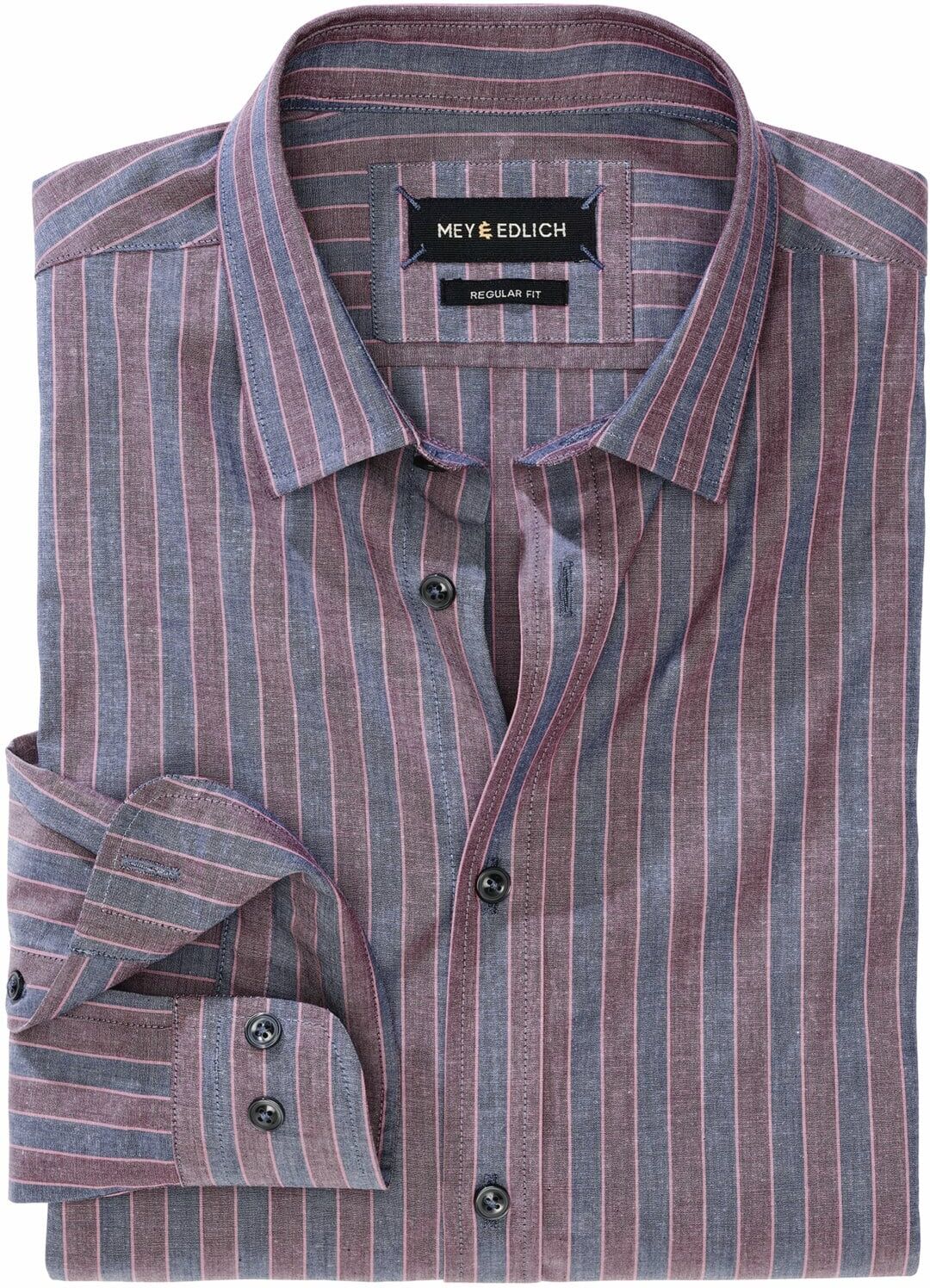 Mey & Edlich Un-Uniform-Hemd Blau 45