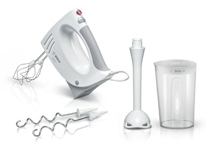 Bosch MFQ3540 Handmixer, kunststof, grijs/wit