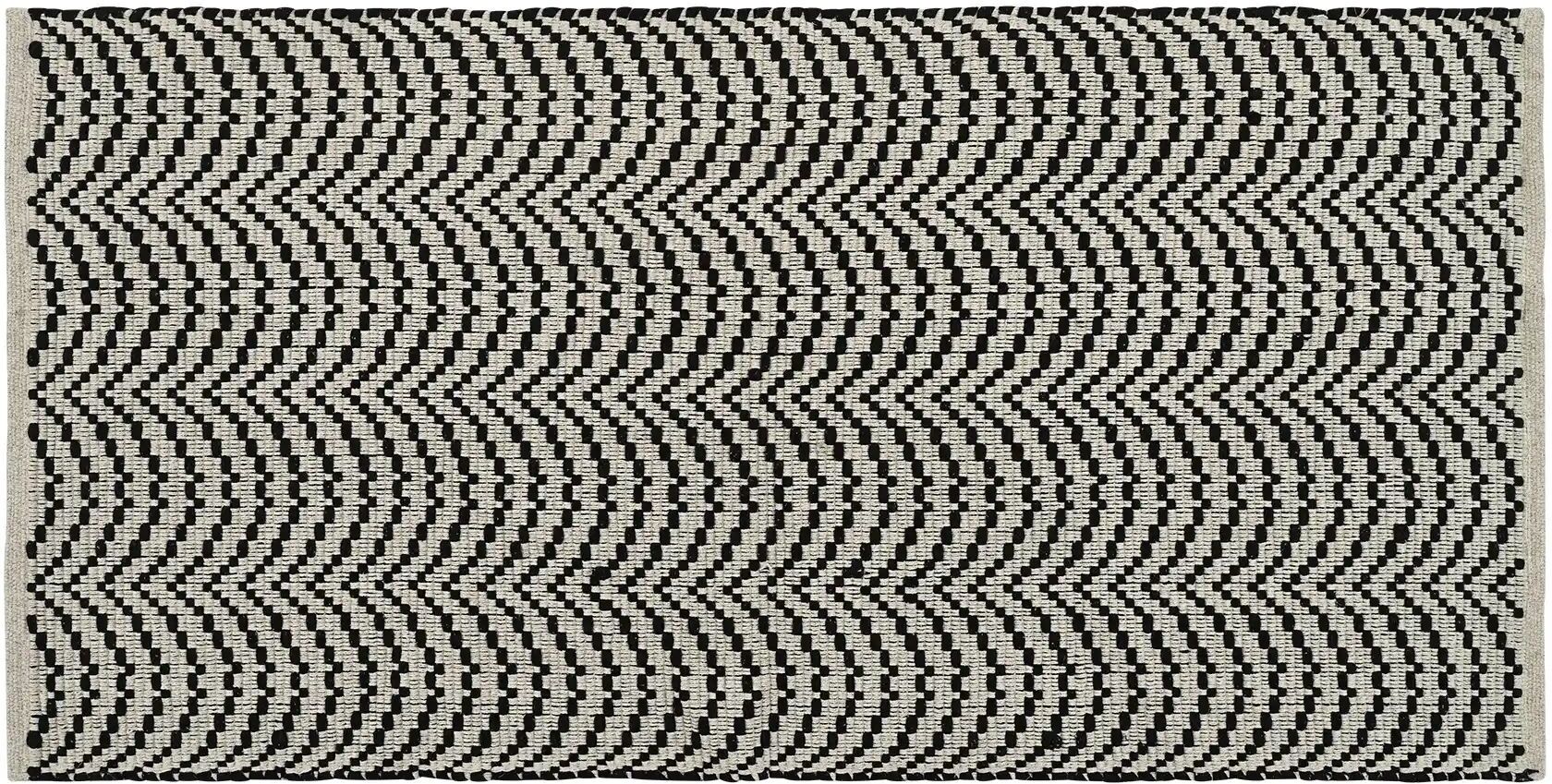 LevelOne Handweb-Teppich  Agra ¦ mehrfarbig ¦ Baumwolle,Synthetische Fasern ¦