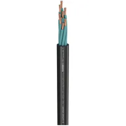 Lautsprecherkabel Elephant SPM825 CPR; 8 x 2,50 mm2; FRNC Ø 12,50 mm; schwarz; Cca