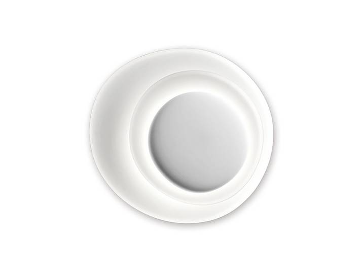 FOSCARINI lampe murale applique ou lampe de plafond plafonnier BAHIA (LED dimmable - Polycarbonate)
