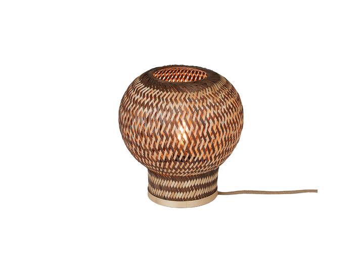 GOOD & MOJO - Lampe de table Barbados - Marron - Fer