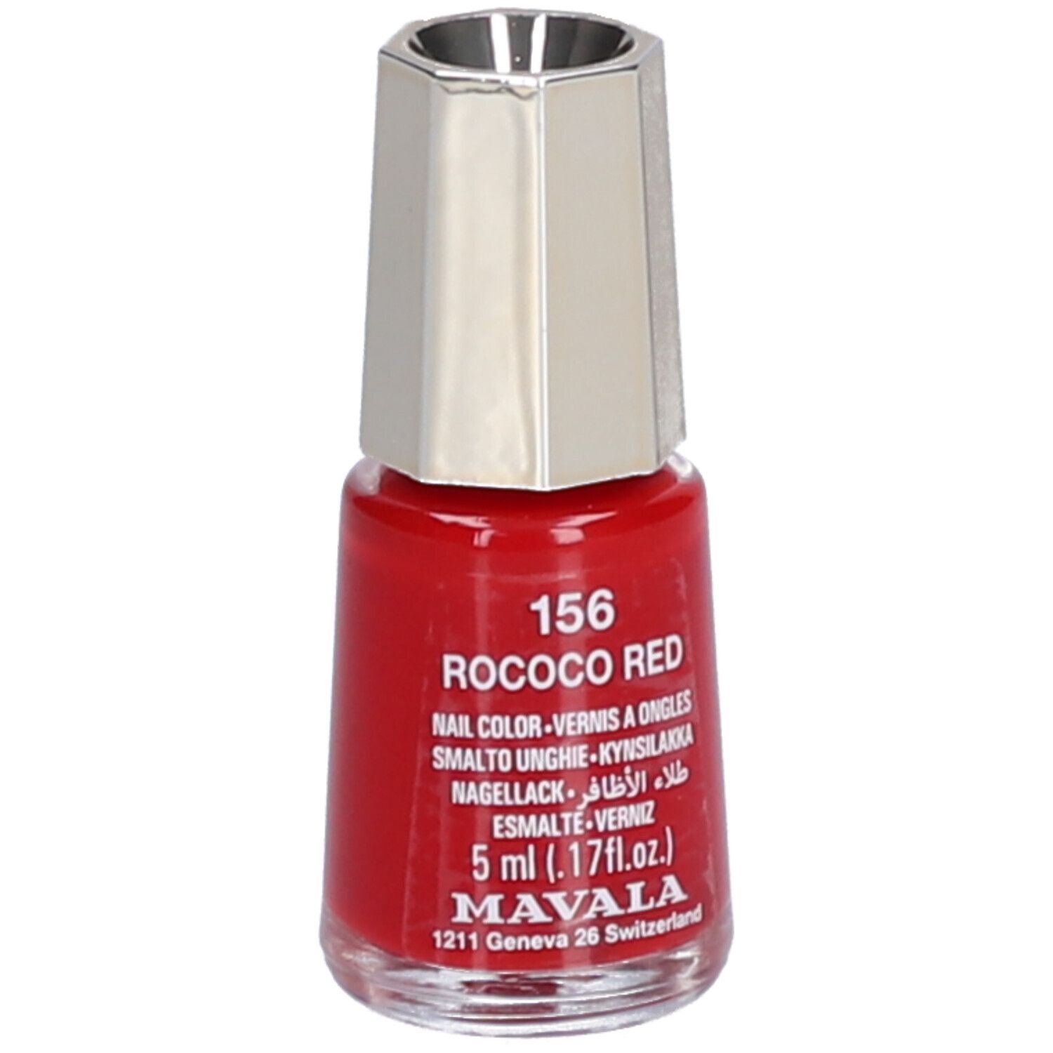 Mavala Vernis Ongl Rococo RED 156 5 ml Nagellack new