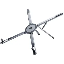4smarts Multi-Stand, Notebook Ständer, Grau