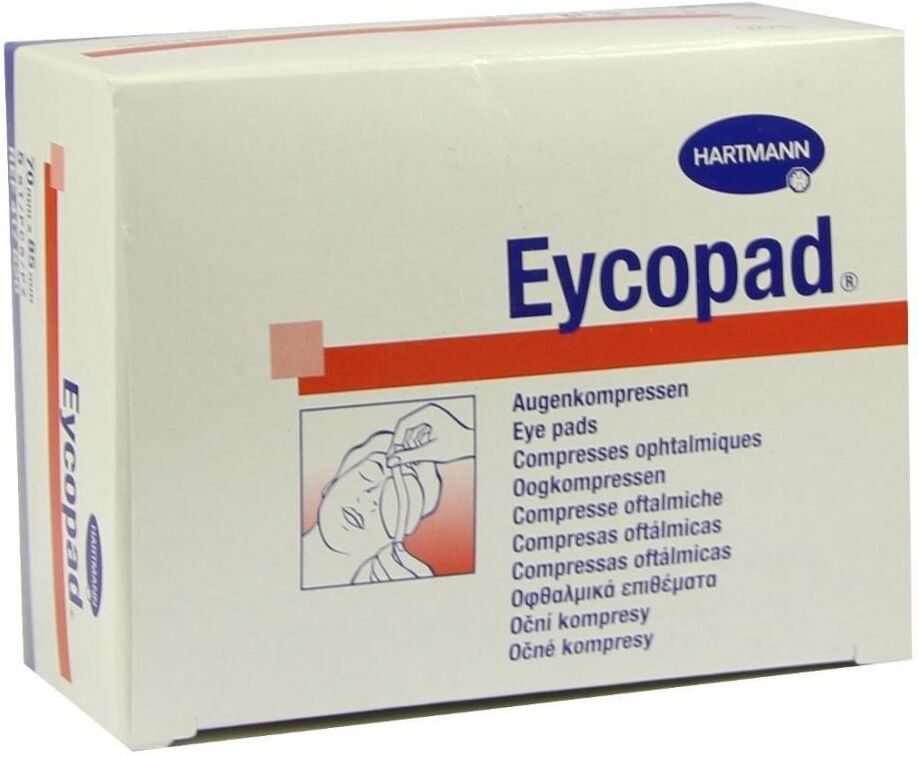 Eycopad Augenkompressen 70x85 mm unsteril