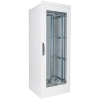 Industrie-Netzwerkschrank Indoor 800x800mm (BxT), IT-Schrank hellgrau, 42 Höheneinheiten
