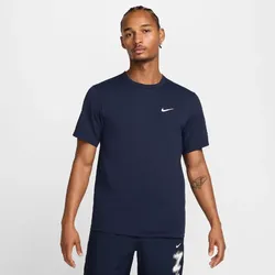 NIKE UV Hyverse Dri-FIT kurzarm Fitnessshirt Herren 452 - obsidian/white S