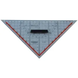 Geometriedreieck mit Griff, 25cm
