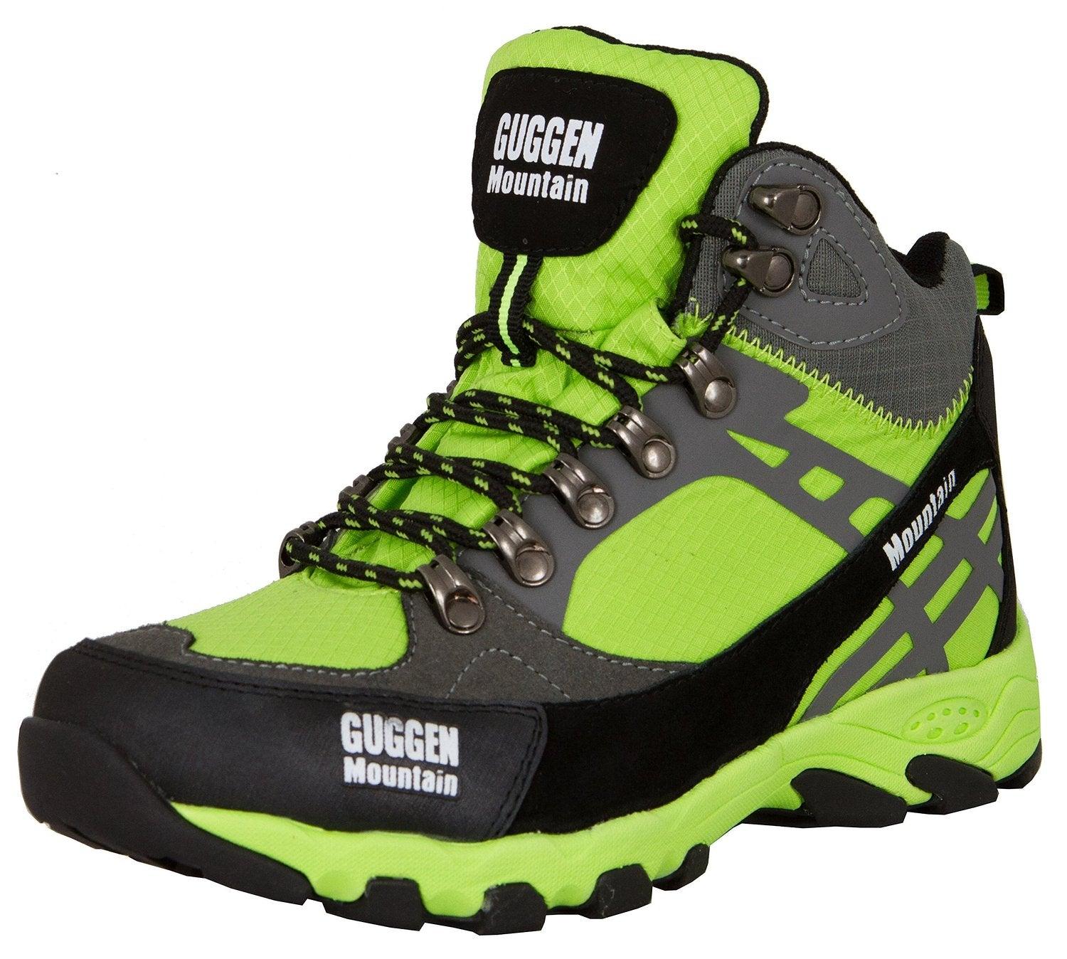 Damen Frauen Wanderschuhe Grün