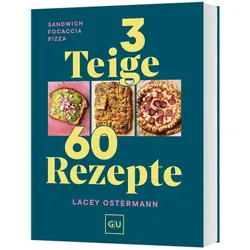 3 Teige - 60 Rezepte, Ratgeber von lacey, Ostermann