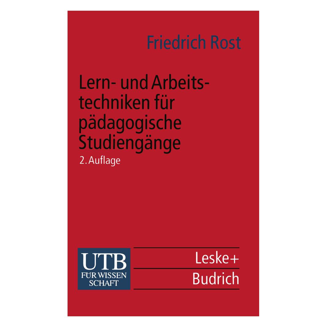 VS Lern- und Arbeitstechniken für pädagogische Studiengänge (Deutsch, Softcover) (8234428)