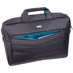 WE Sacoche Ordinateur Portable compatible Design v2 15,6" max (Noir) (15.60"), Notebooktasche, Schwarz