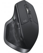 Logitech MX Master 2S Wireless GRAPHITE Maus Laser 5 Tasten Bluetooth USB Daumentasten Grau (910-005139)