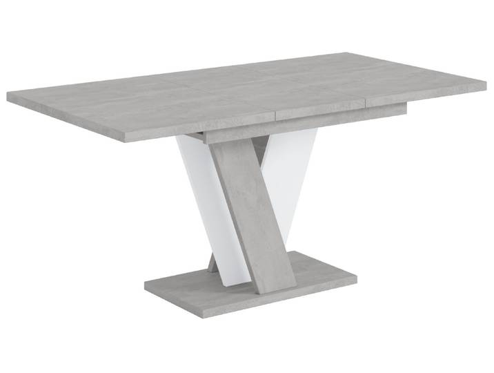 Esstisch INEY Betonoptik K350 / Weiß
