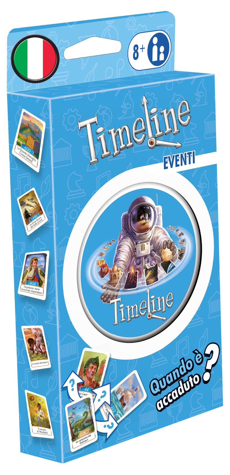 Asmodee Dida Kaartspel Tijdslijn van historische gebeurtenissen in eco blisterverpakking