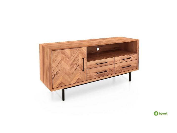 byoak Kommode ABIES aus Massivholz, Naturgeölt