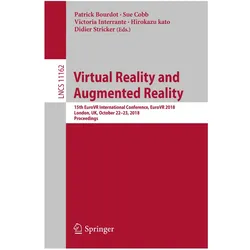 Virtual Reality and Augmented Reality, Fachbücher von Patrick Bourdot, Victoria Interrante, Didier Stricker, Sue Cobb, Hirokazu Kato, Victoria Cobb
