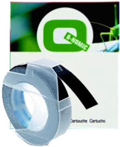 Q-Nomic S0847730 9mm Cintas 3D negro (x3)