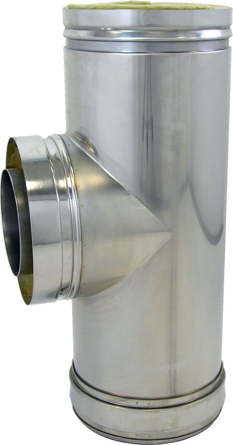 Raccord de cheminée Bertrams Dw 22SA90-550 90°, 550 mm