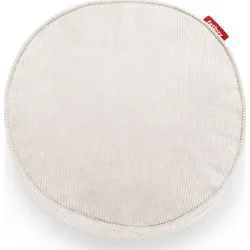 Point Cord Kissen cremefarbig recycelt