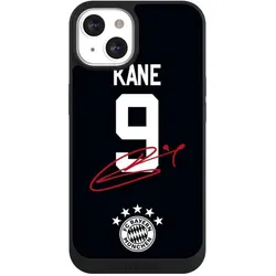 Nivocase Handyhülle für Apple iPhone 13 Hülle NIVOpure Case Schwarz FC Bayern München Trikot Harry Kane (Apple iPhone 13), Smartphone Hülle, Schwarz