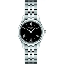 Tissot T-Classic Tradition Thin Ladies T063.009.11.058.00 - schwarz,silber - 25mm