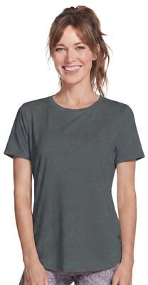 Skechers GO DRI Swift Tunic Tee (Women's) Athletic in Moss, Size XL, Polyester/Spandex