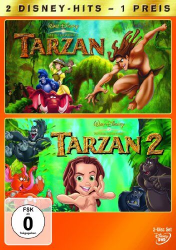Walt Disney Tarzan / Tarzan 2 [2 DVDs] - Preis vom 11.10.2026 03:10:56 h