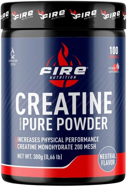 Fire Nutrition Pure Creatine Powder 300g Pirulito