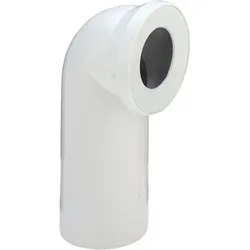 WC-Anschlussbogen 3811 90°, DN 100, Kunststoff beige