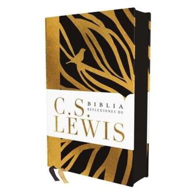 Rvr, Biblia Reflexiones de C. S. Lewis, Interior a DOS Colores, Tapa Dura, Negro, Comfort Print, Gebundene Ausgabe von C. S. Lewis,Vida, Harper