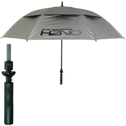 Sun Mountain UV Golf Regenschirm silber