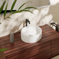 hansgrohe Xuniva Aufsatzwaschtisch 60164450 400x400mm, ohne Hahnloch/Überlauf, weiß