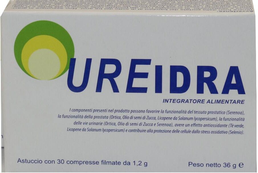 ANDROSYSTEMS Srl Androsystem - Ureidra 30 compresse filmate da 1,2 grammi