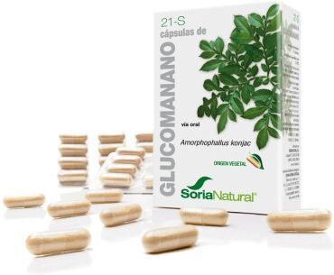 Soria Natural 21-S Glucomanano 60 Cápsulas