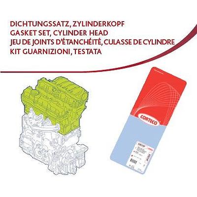 Corteco Dichtungssatz, Zylinderkopf [Hersteller-Nr. 83403476] für Infiniti, Nissan